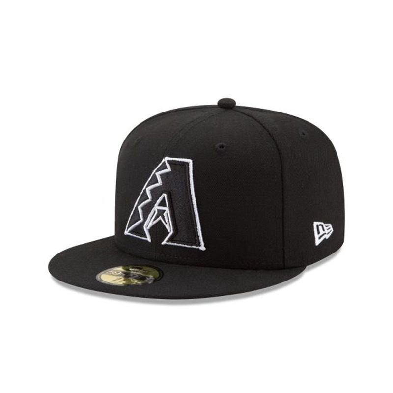 MLB Arizona Diamondbacks 59Fifty Fitted (FBZ1733) - Black New Era Caps